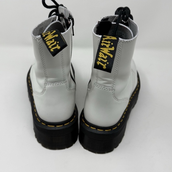 Dr. Martens White Jadon Platform Boots Women’s Size US 8 EU 39 - Picture 5 of 15